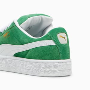 Sneakers Suede XL pour enfant et adolescent, Archive Green-PUMA White, extralarge